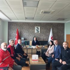Türk Kızılay Paydaş Etkinliği Kapsamında Dekanlığımıza Ziyarette Bulundu